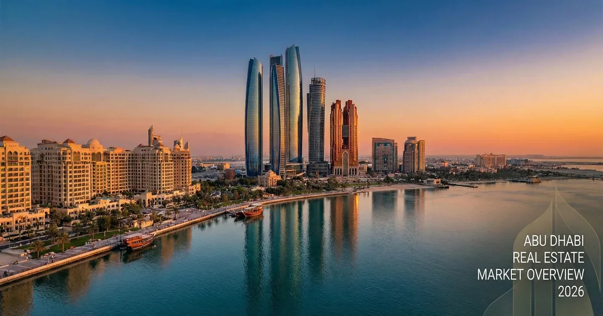 Abu Dhabi Real Estate Market Outlook 2026: Investment Opportunities & Price Trends