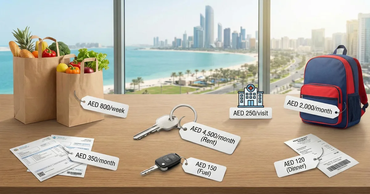 Cost of Living in Abu Dhabi: Complete 2026 Guide for Property Buyers & Expats