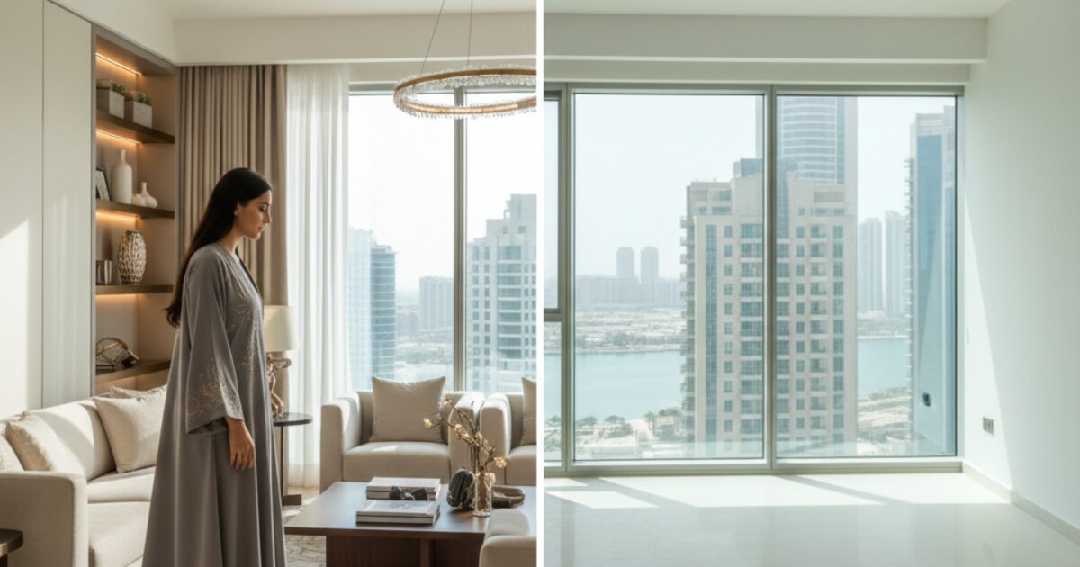 Furnished vs Unfurnished Rentals in Abu Dhabi: Landlord ROI Comparison