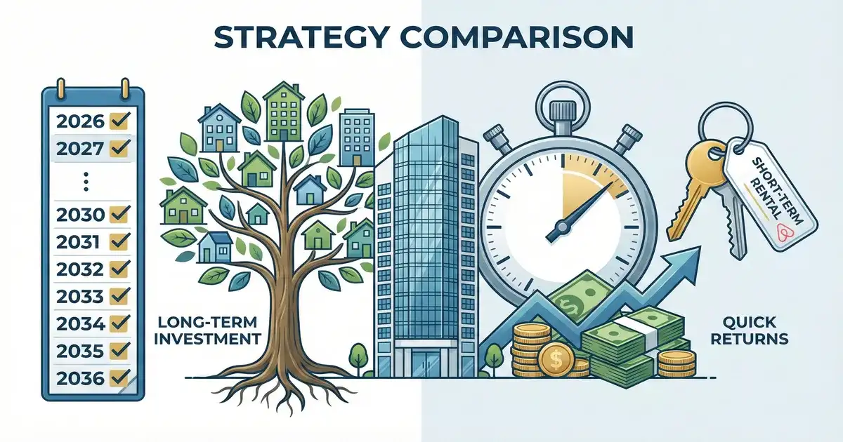 Long-Term vs Short-Term Property Investment in Abu Dhabi: Strategy Comparison