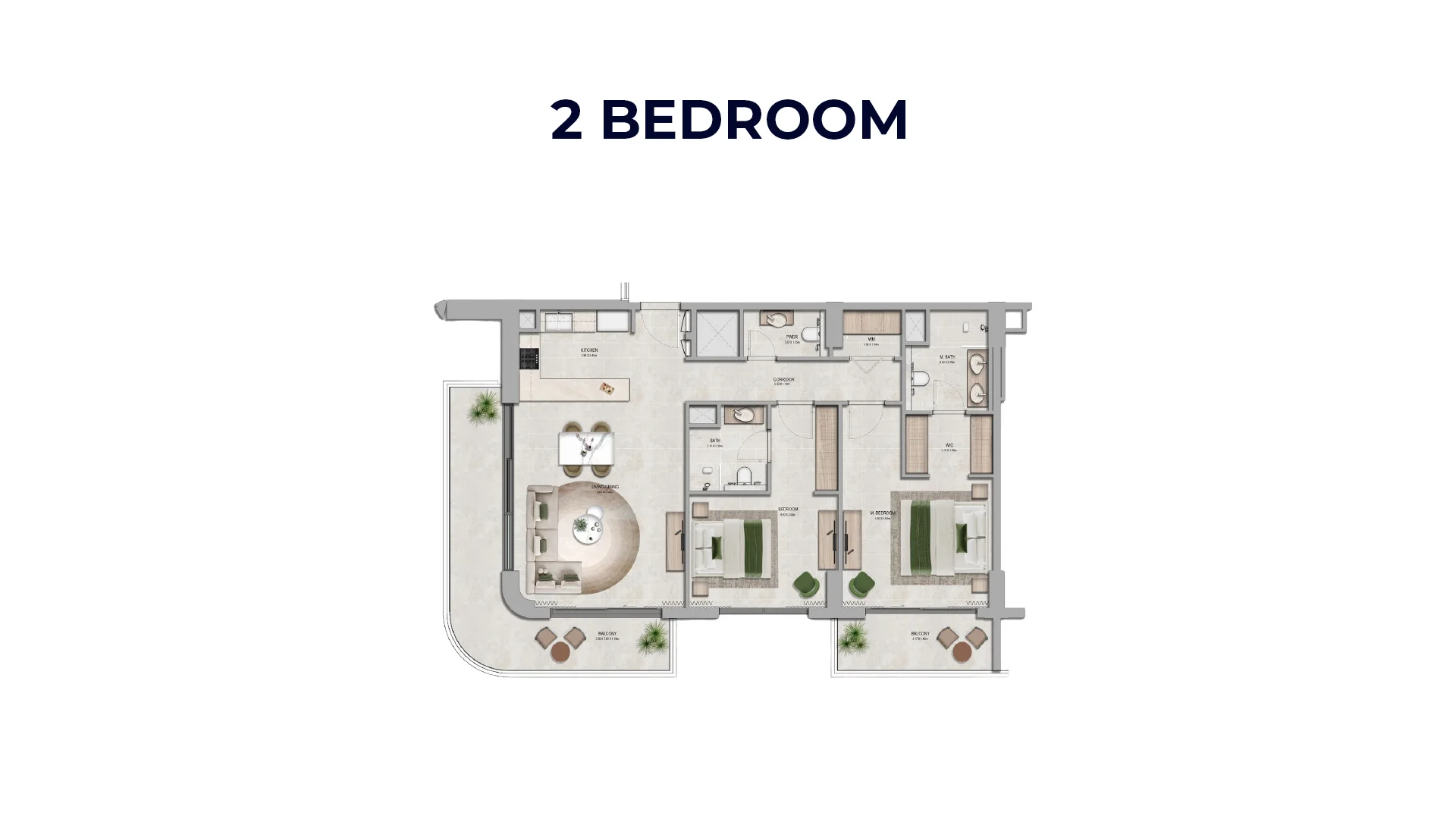 2 Bedroom