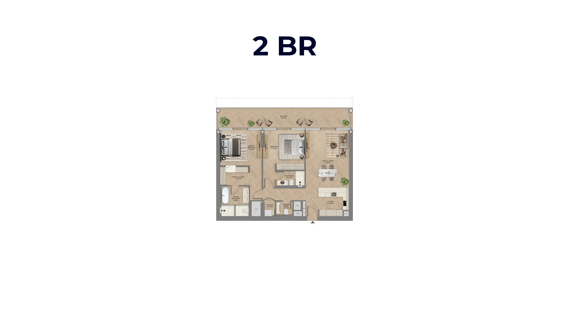 2 BR