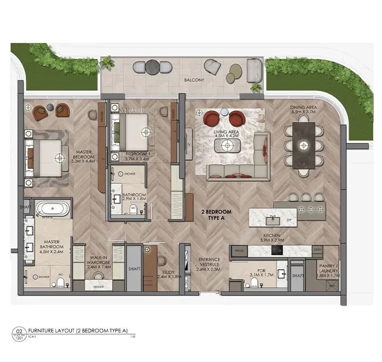 Waldorf Astoria Residences Yas — Branded Apartments on Yas Island