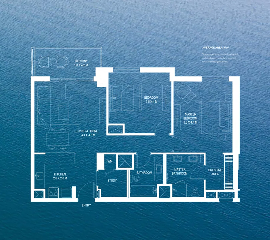 2 Bedrooms