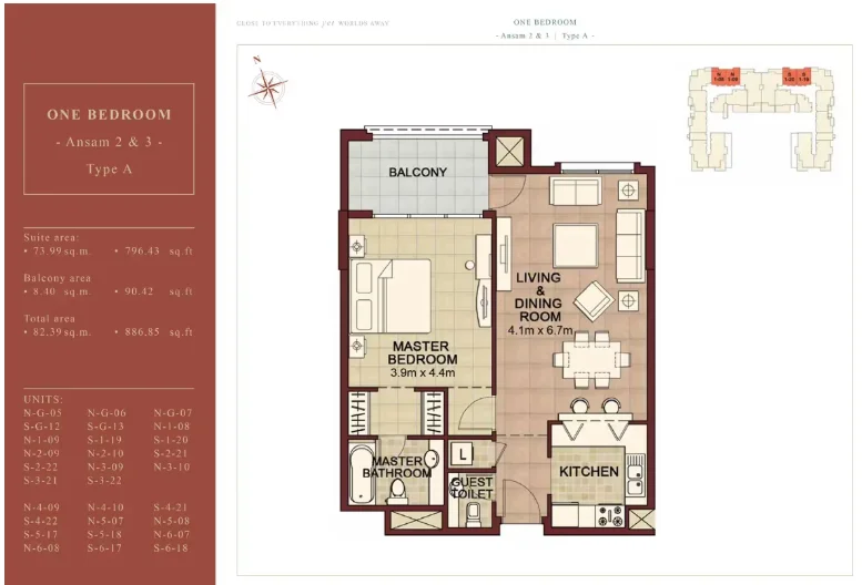 1 Bedroom