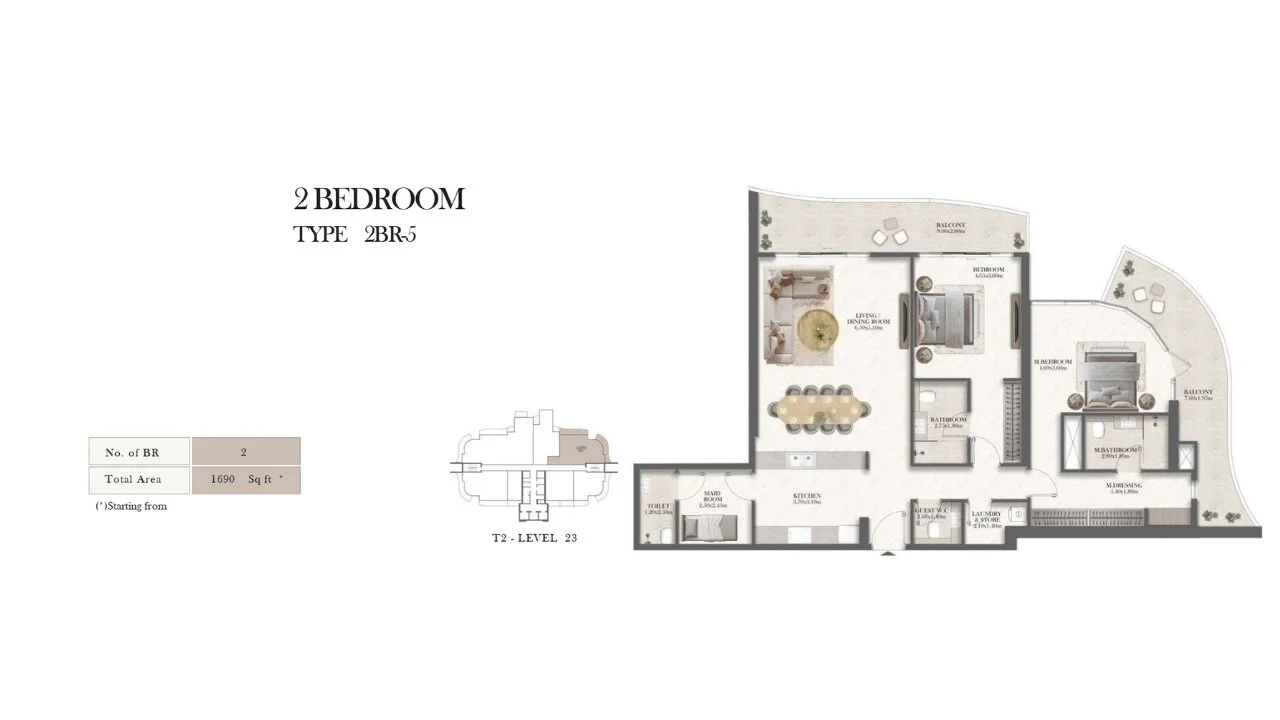 2-Bedroom Type 5
